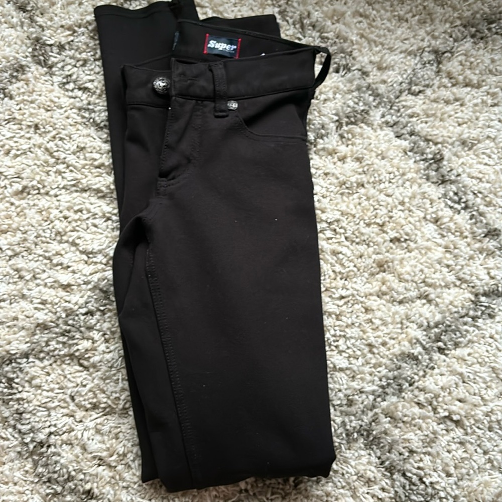 Silver Black Jeggings